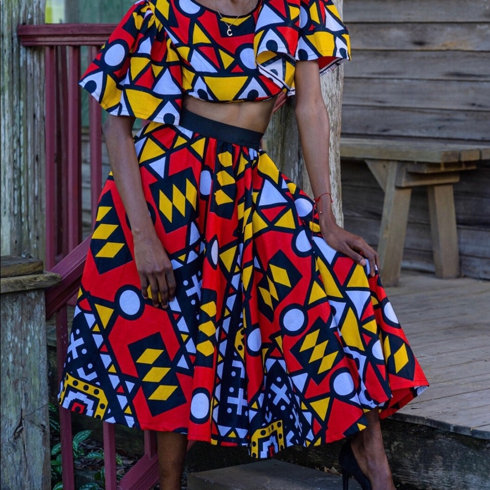 Are unique to pieces very colorful beautiful